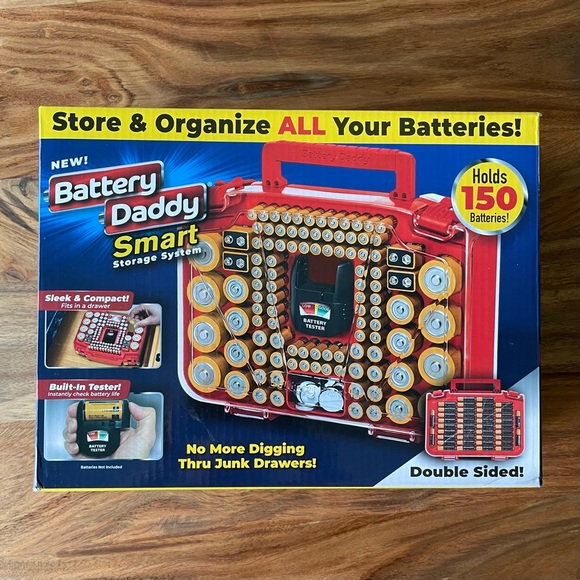 NWT Battery Daddy - Battery Organizer and Storage Unit - Picture 7 of 8